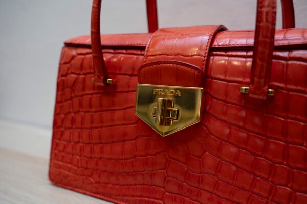 Hand Bag Prada in coccodrillo - immagine 3