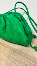 borsa mini pouch bottega veneta