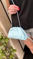 borsa mini pouch bottega veneta