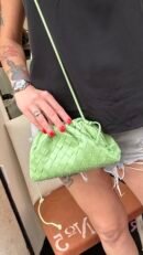 borsa mini pouch bottega veneta