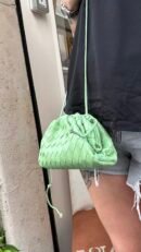 borsa mini pouch bottega veneta