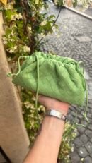 borsa mini pouch bottega veneta