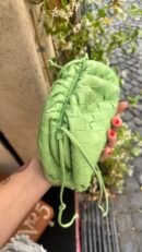 borsa mini pouch bottega veneta