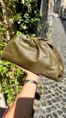 Pouch Bottega Veneta pelle liscia