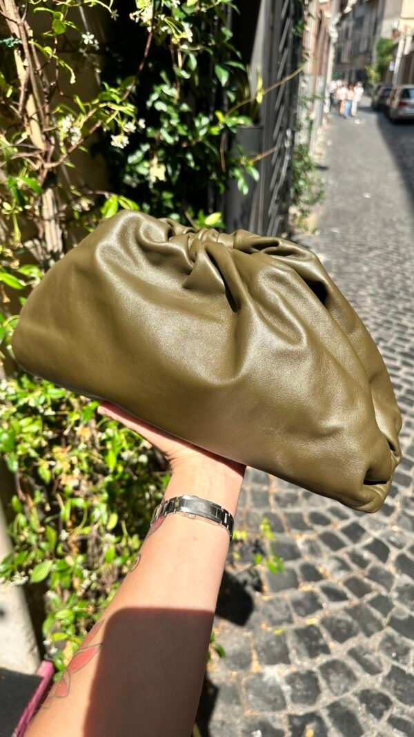 Pouch Bottega Veneta pelle liscia - immagine 14