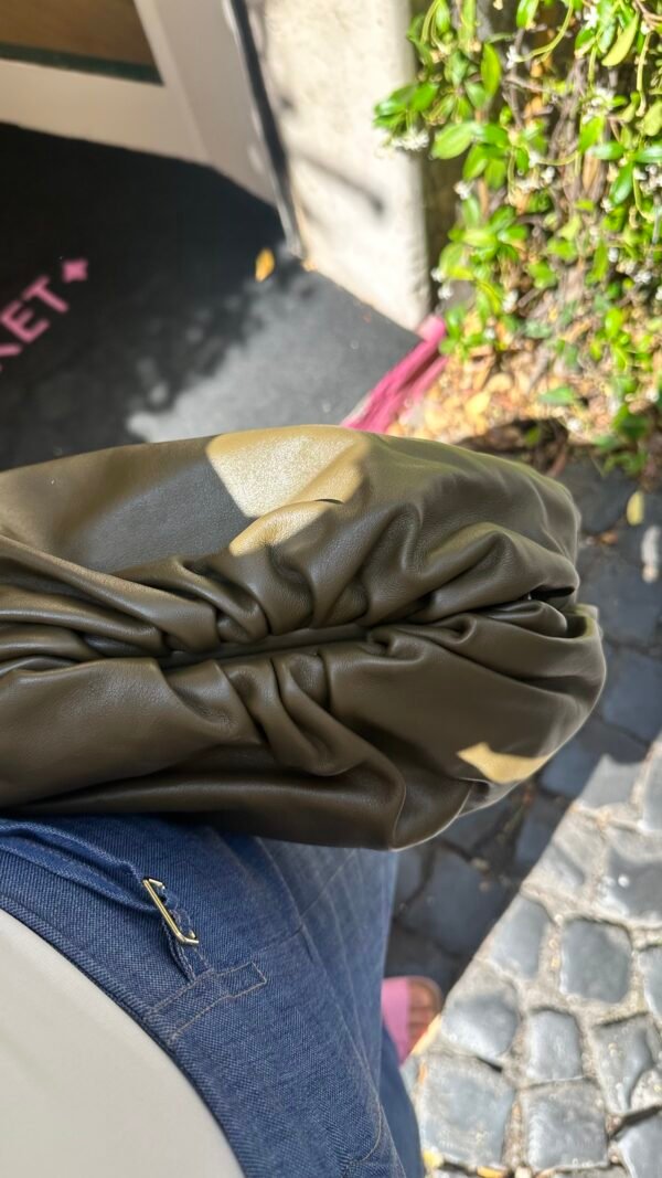Pouch Bottega Veneta pelle liscia - immagine 6