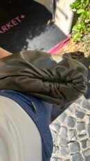 Pouch Bottega Veneta pelle liscia
