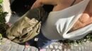 Pouch Bottega Veneta pelle liscia